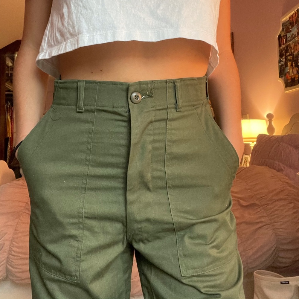 Army Green Pants